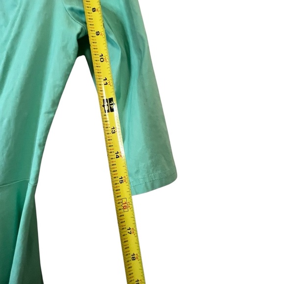 GownTown Mint Green 1950’s Vintage Style Stretchy Swing Event Dress SZ L - Picture 9 of 12